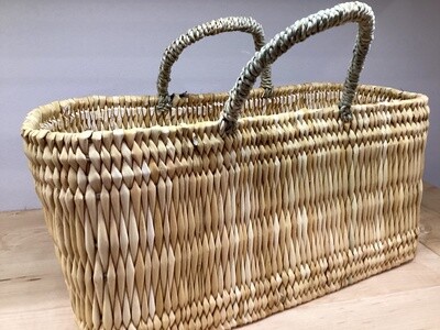 Medium reed storage basket