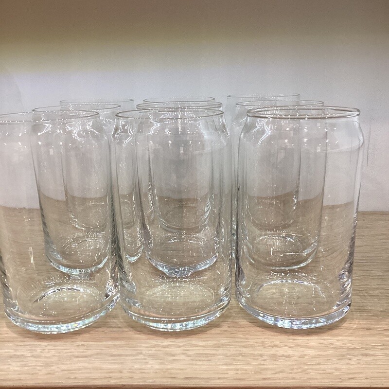 Soda can glass