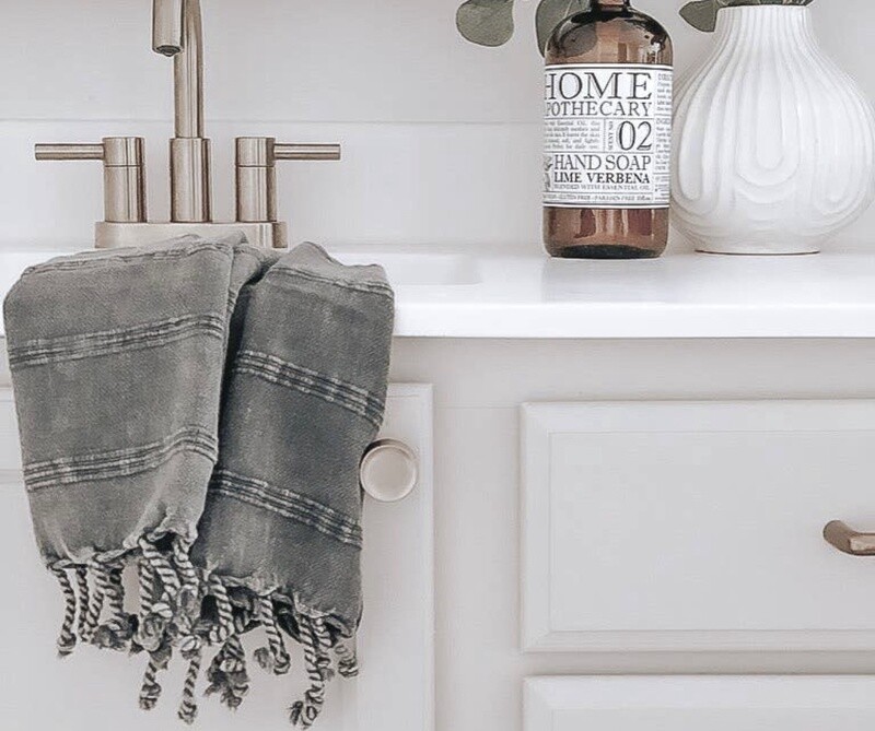 Textured Lines Tea Towel