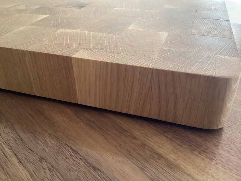 White Oak Server (Herringbone)