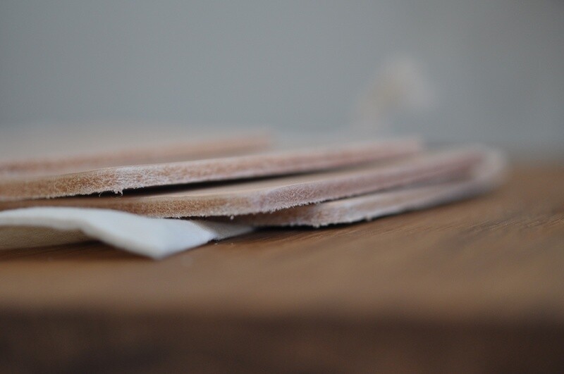 Leather Coaster Set (4) (square)