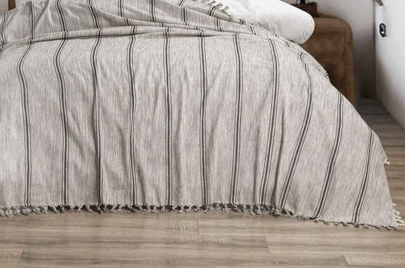 Bedspread Blanket (Melange Checkered)