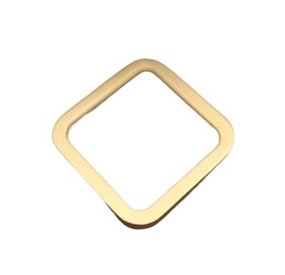 Matte Gold Napkin Ring
