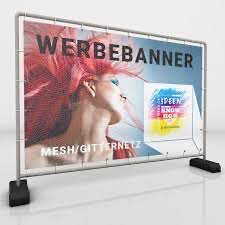 Sponsoren-Werbebanner auf dem Abiball 2025
