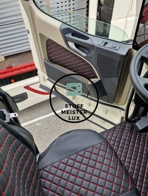 Doorgestikt ECO-Leer, MERCEDES ACTROS MP4 MP5