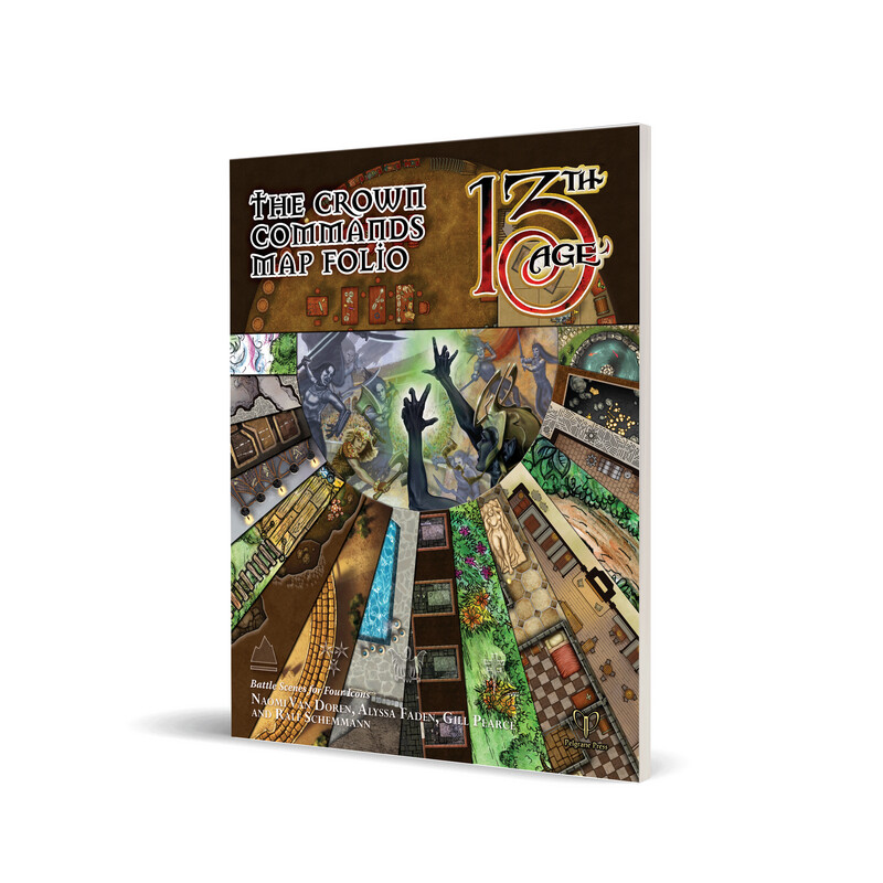 13th Age: The Crown Commands Map Folio
