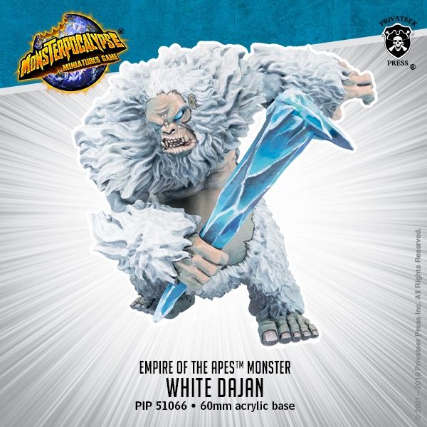Monsterpocalypse White Dajan