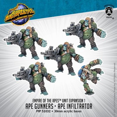 Monsterpocalypse Ape Gunners