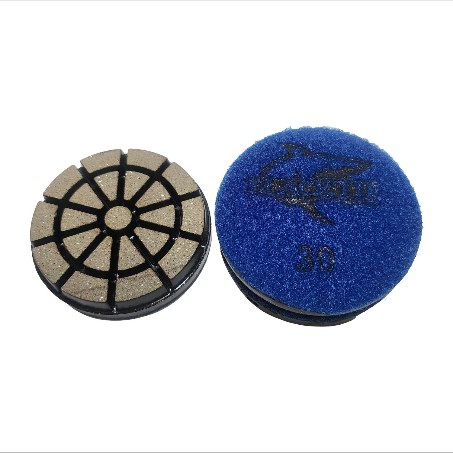 3&quot; Ceramic Transitional Pad, Grit: 30