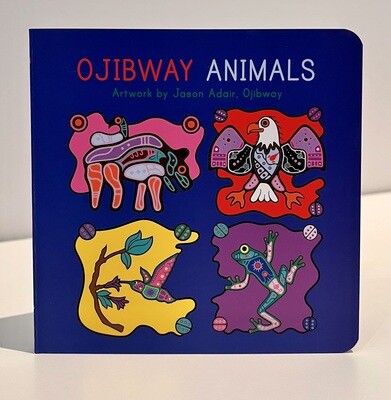 Ojibway Animals - Artwork by Jason Adair, Ojibway