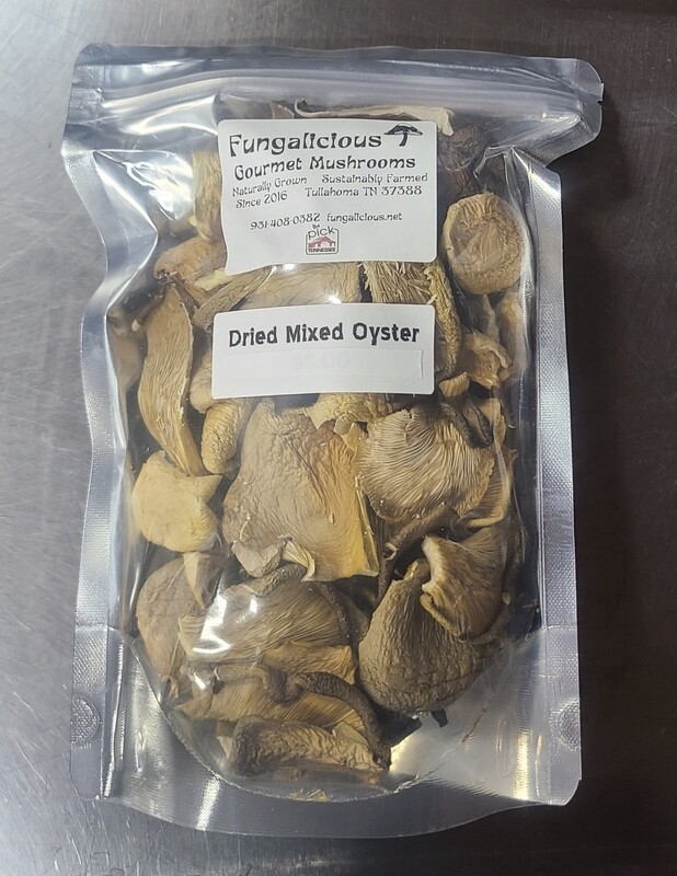 Dried Oyster Mushrooms