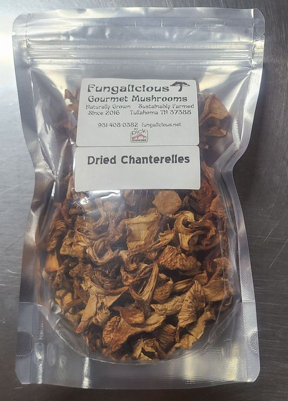 Dried Chanterelles Mushrooms