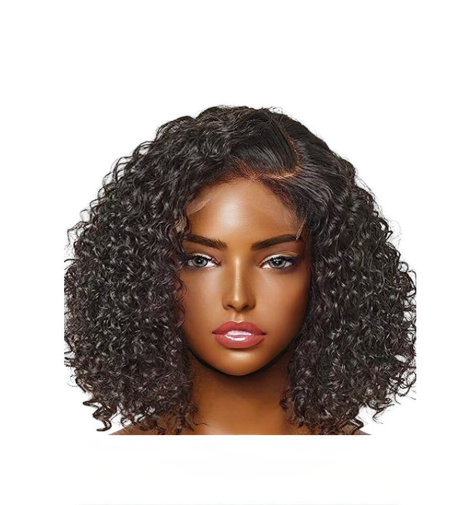 Short Side Part Curly Wig