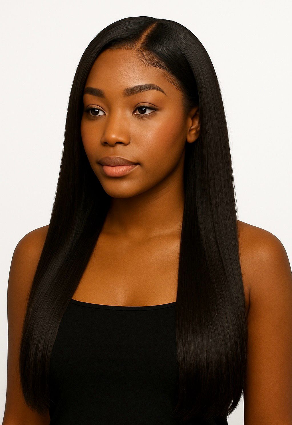 Side Part Straight Wig
