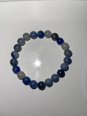 Blue Aventurine Bracelet - 8mm