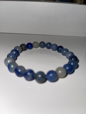 Blue Aventurine Bracelet - 8mm