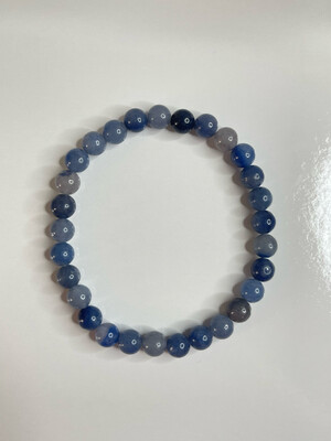 Blue Aventurine Bracelet - 6mm