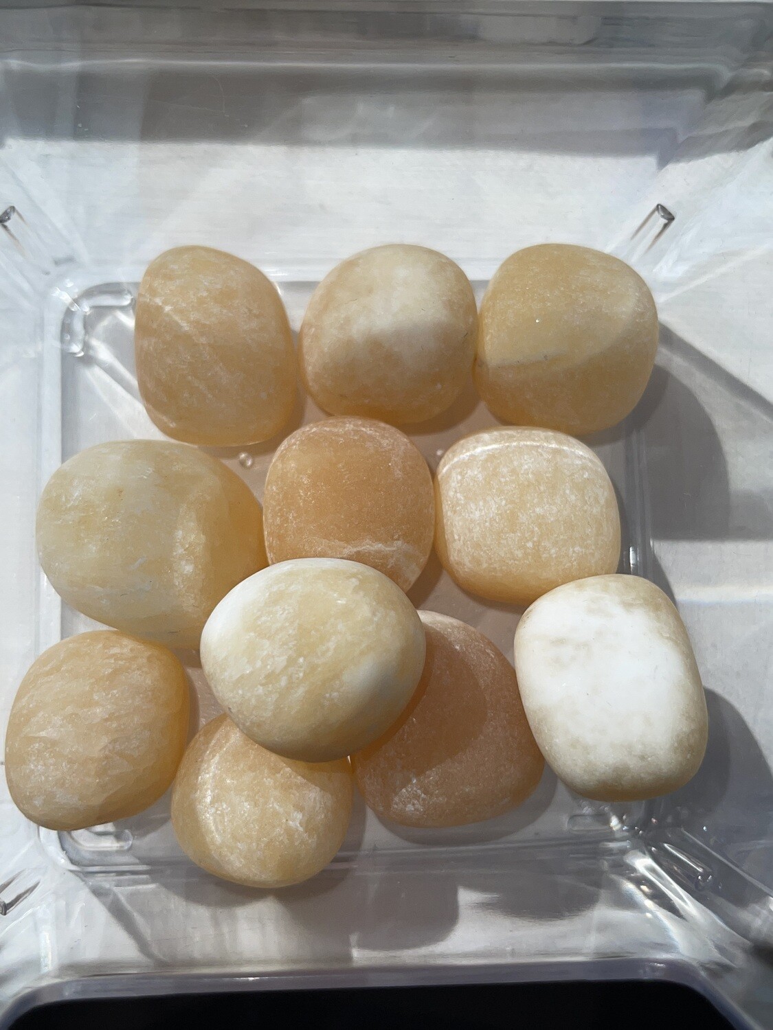 Orange Calcite Tumble