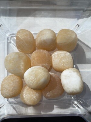 Orange Calcite Tumble