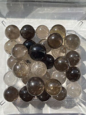 Mini Smoky Quartz Sphere