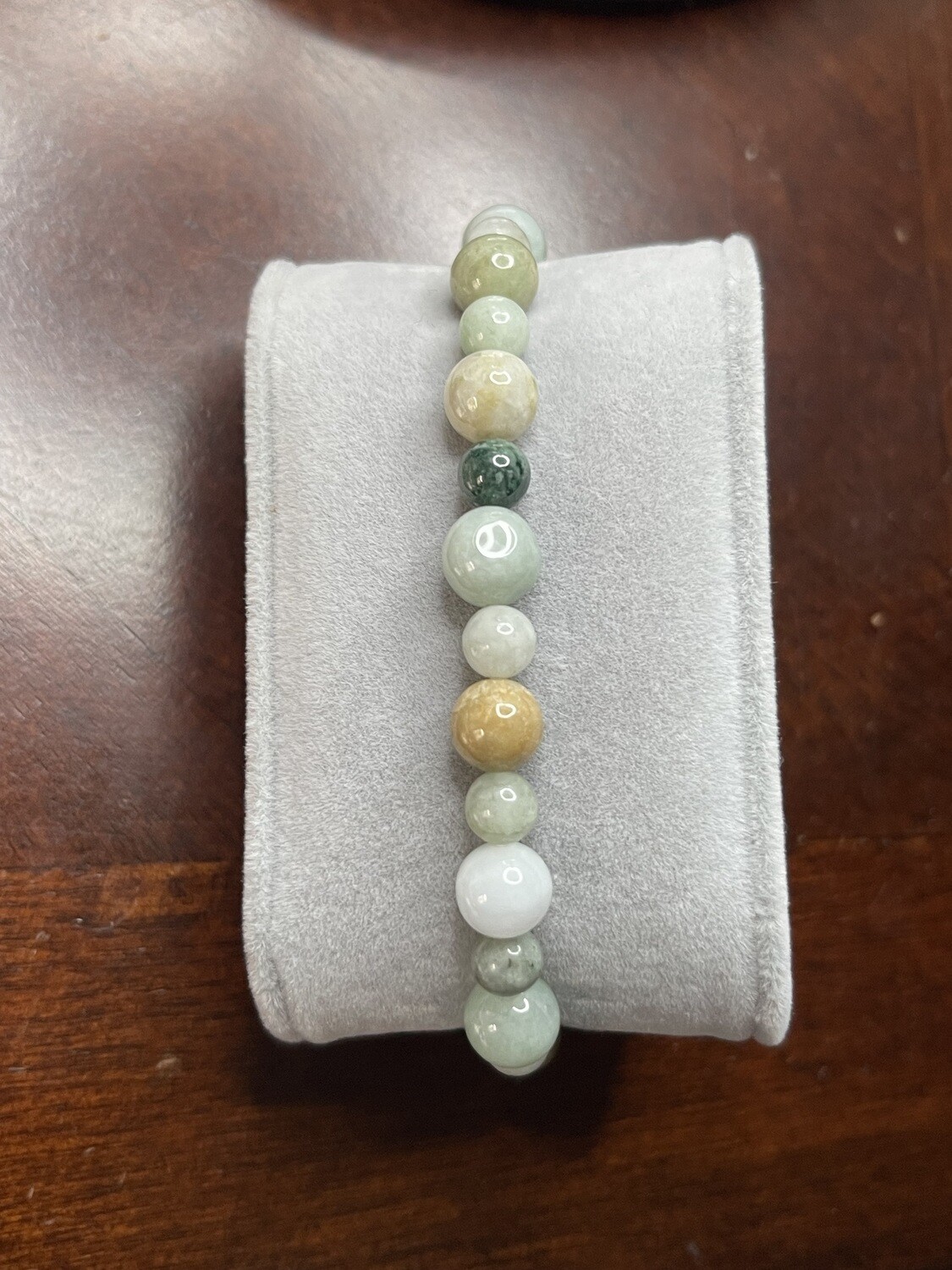 Burma Jade Bracelet - 8mm &amp; 6mm