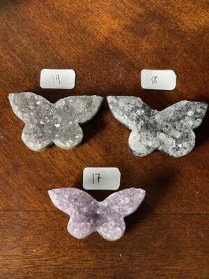 Amethyst Butterfly Carving - you pick