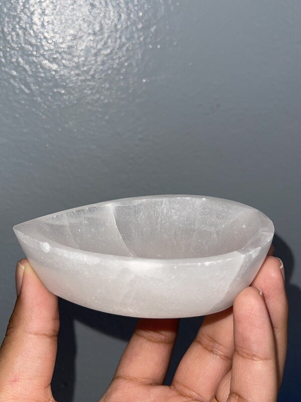 Satin Spar Bowl