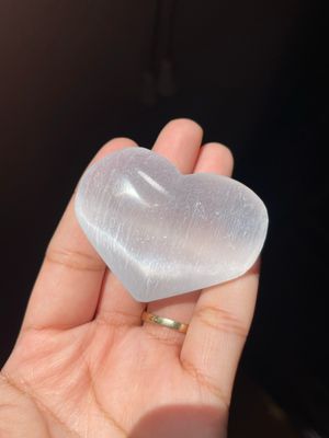 Selenite Heart
