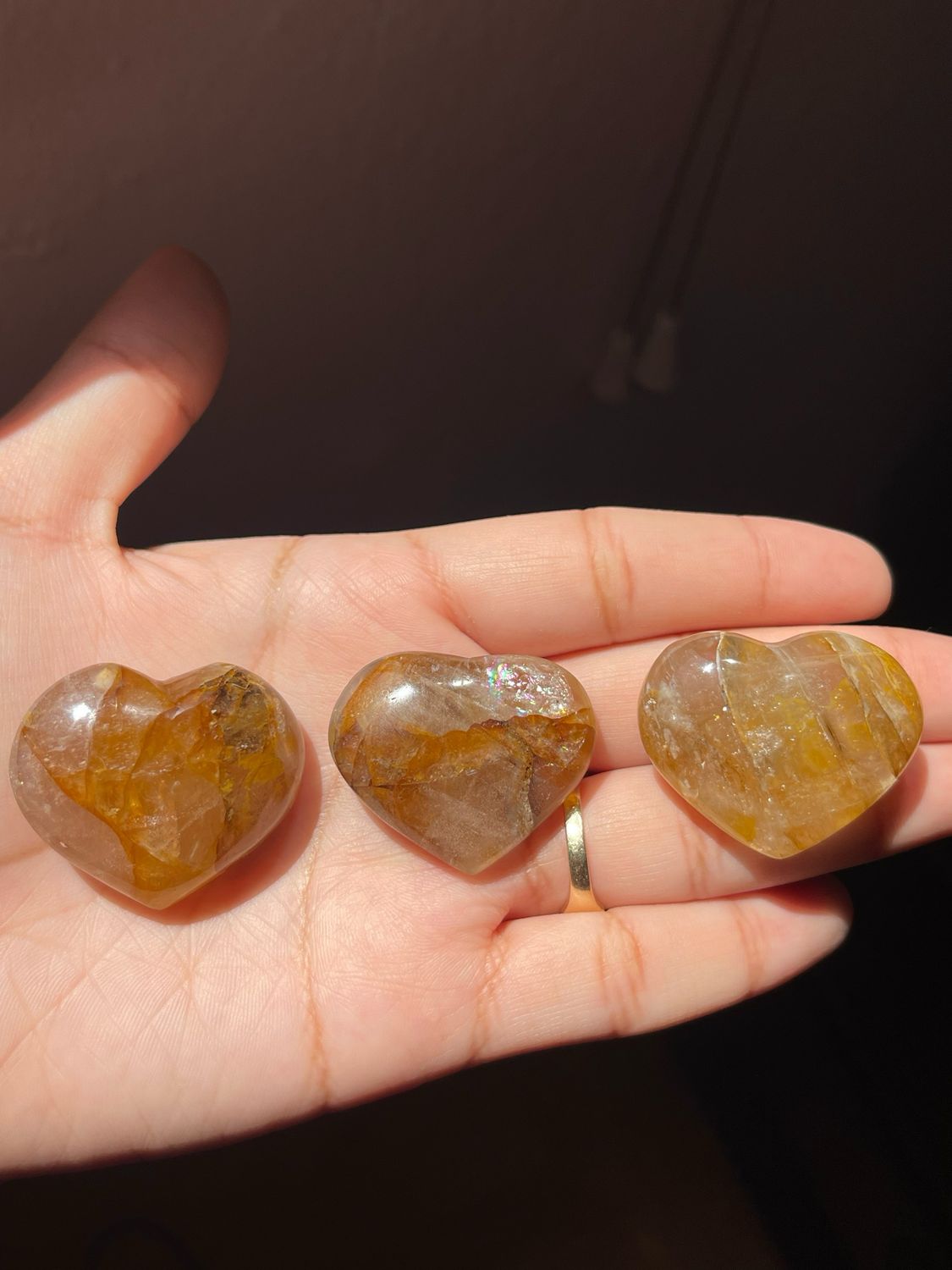 Golden Healer Mini Heart