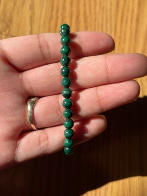 Malachite Bracelet - 6mm