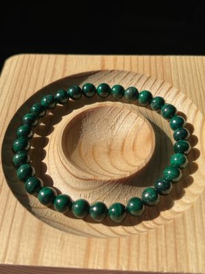 Malachite Bracelet - 6mm
