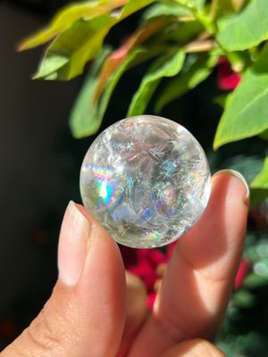 Clear Quartz Sphere - you pick