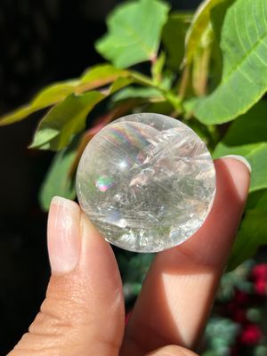 Clear Quartz Sphere - you pick