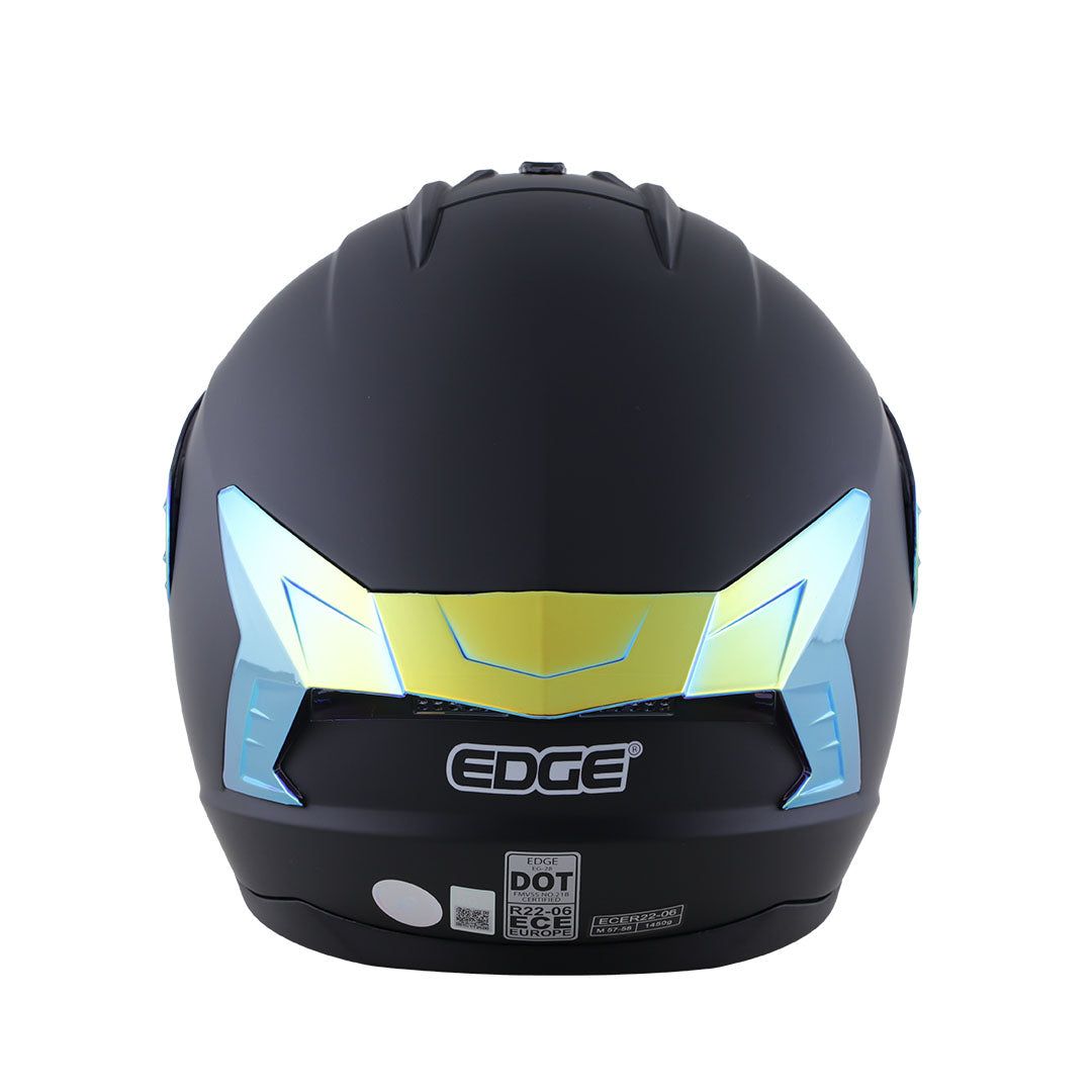 Integral Negro- Dúo Cromático Amarillo/Celeste