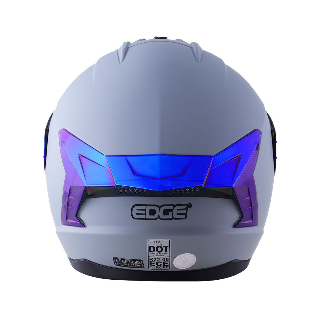 Integral Gris- Dúo Cromático Azul/Morado