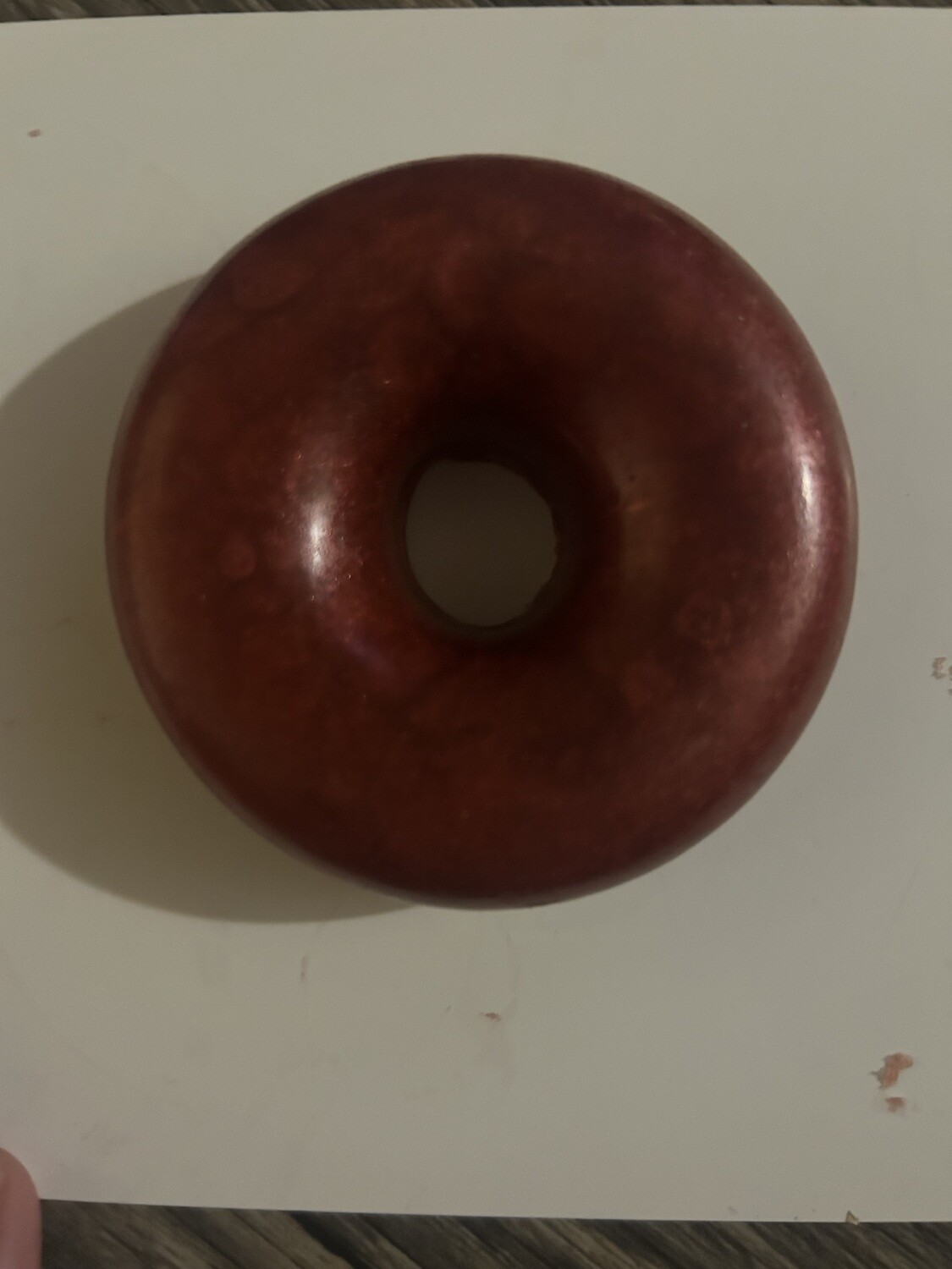Donut Soap with slight apple scent
