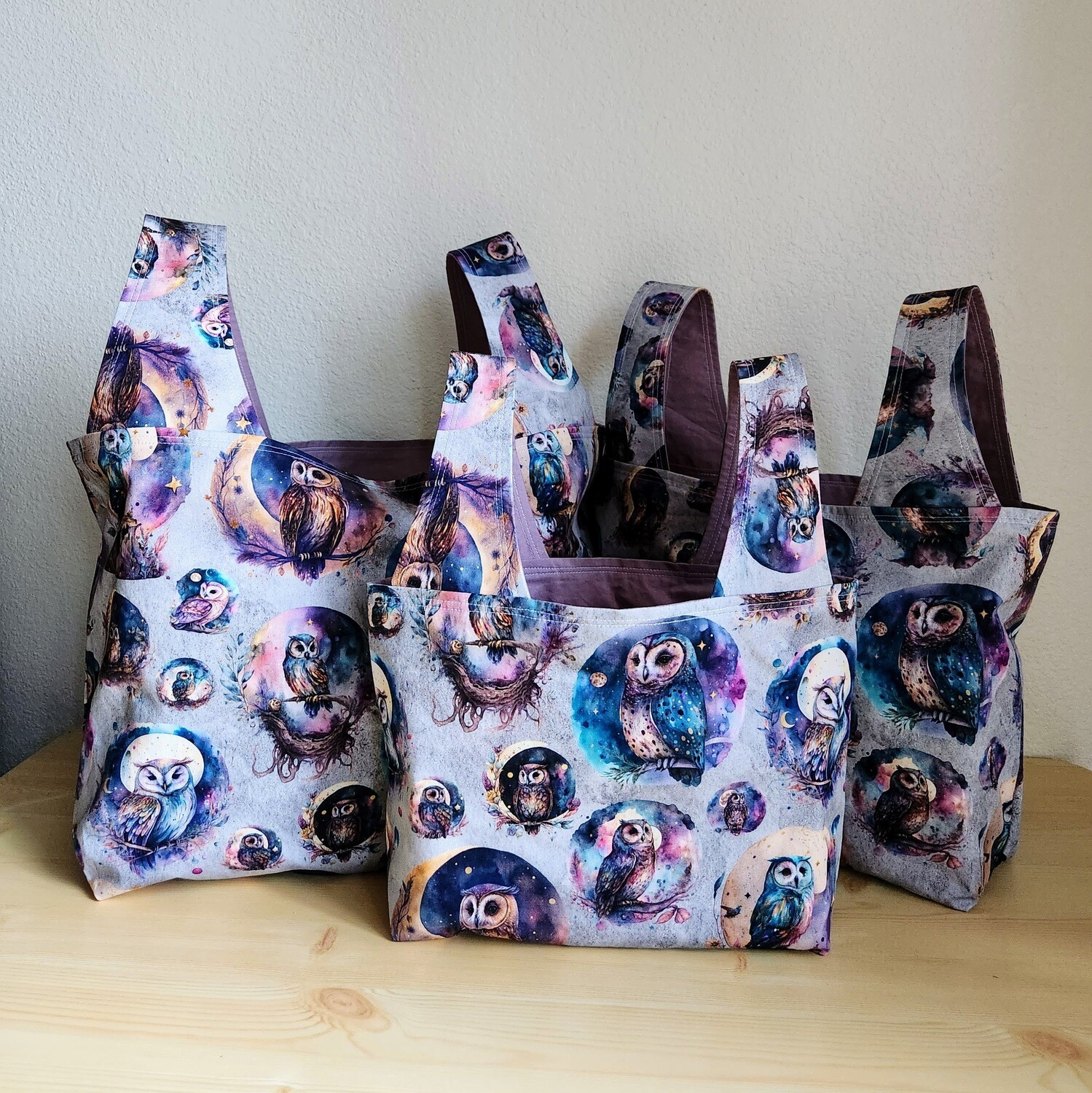 Owl Dreamscapes Reusable Bag