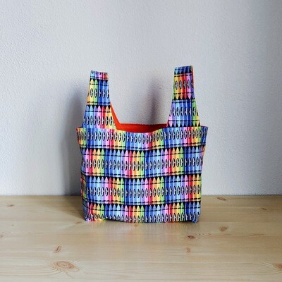 Rainbow Crayons Reusable Bag