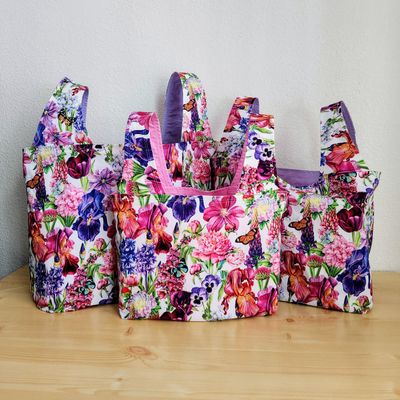 Floral Garden Reusable Bag