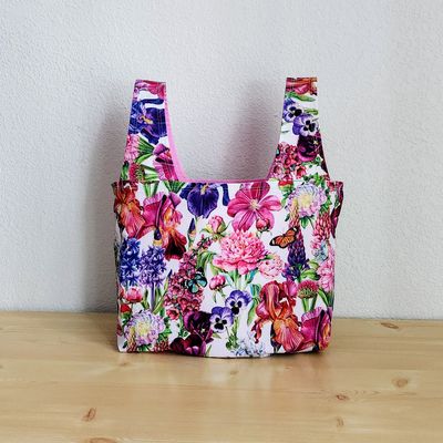Floral Garden Reusable Bag