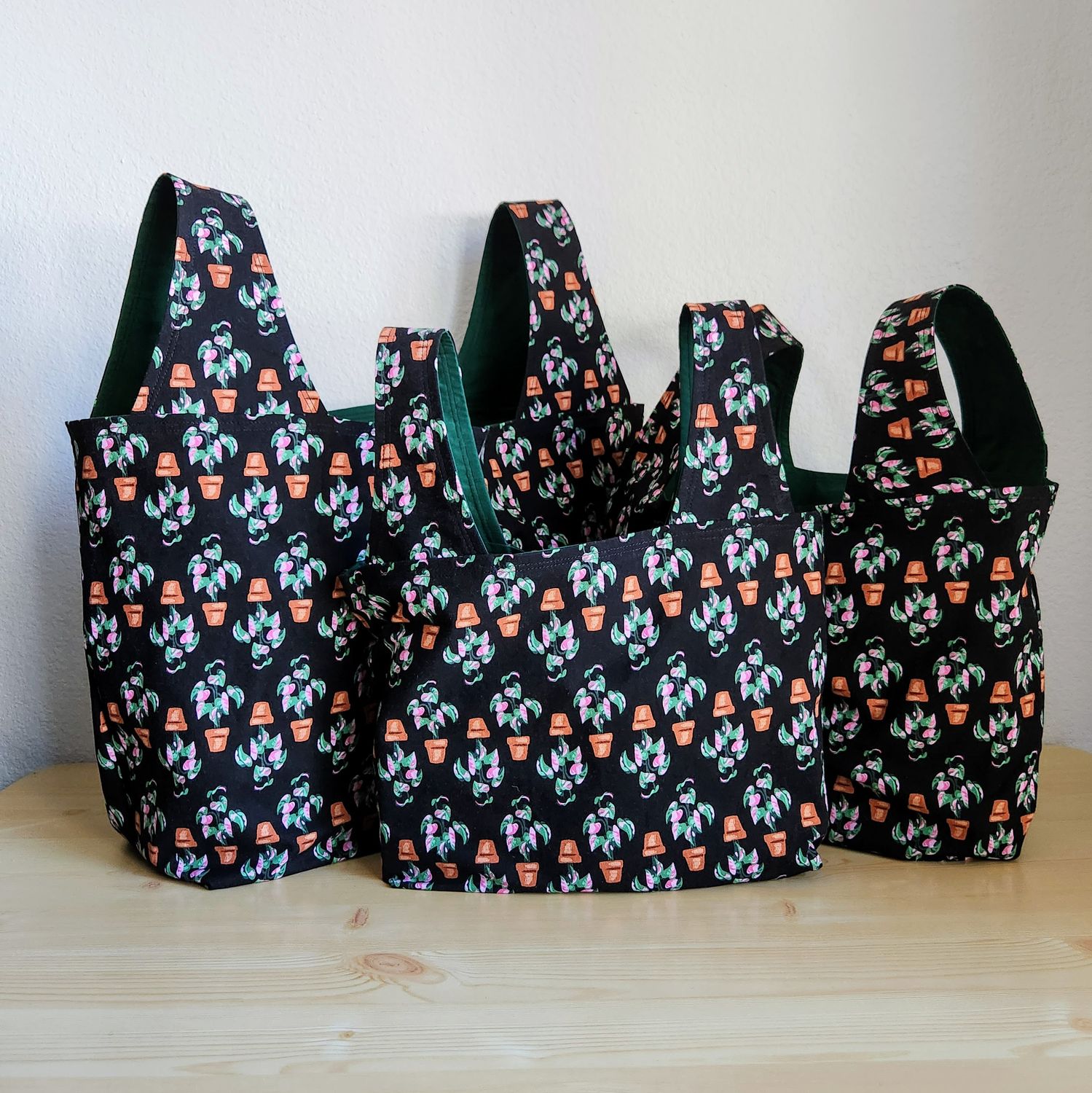 Potted Plants Reusable Bag