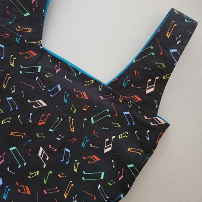Music Notes Reusable Bag