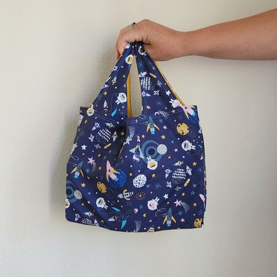 Astronauts in Space Reusable Bag