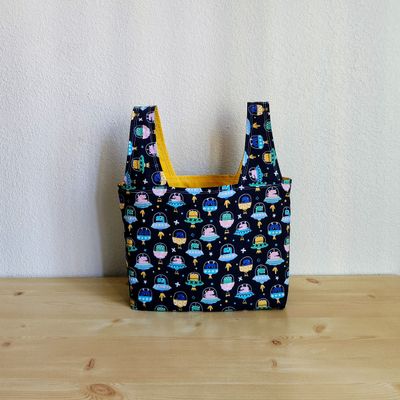 Space Creatures Reusable Bag (Flawed)