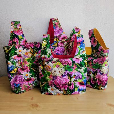Hummingbird Garden Reusable Bag