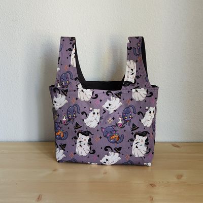 Halloween Kitties Reusable Bag