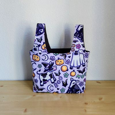Spooky Cows Reusable Bag