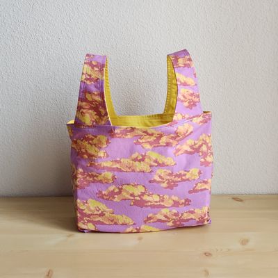 Cloudy Skies Alpenglow Reusable Bag