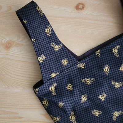 Metallic Bees Reusable Bag