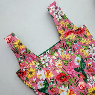 Meadow Rose Reusable Bag